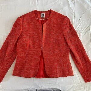 Anne Klein Blazer - Orange Size 2